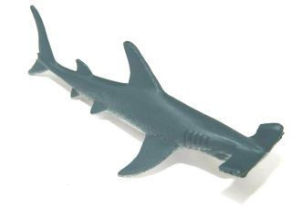 Realistic Detail Hammerhead Hammer Head Shark Sea Life Plastic Pvc Figure