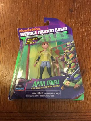 2012 Playmates Toys Teenage Mutant Ninja Turtles April Action Figure