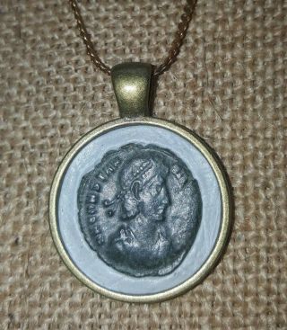 Constantine The Great House Authentic Ancient Roman Imperial Coin Charm Necklace