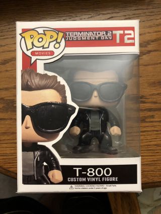 Funko Pop Custom Terminator T - 800 Arnold Schwarzenegger T2 Pre - Order