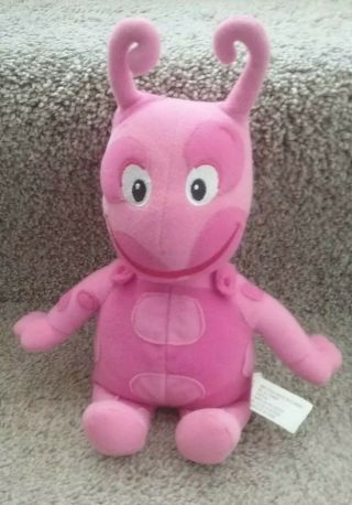 2005 Fisher Price Backyardigans Uniqua Pink 10 - Inch Plush Stuffed Animal