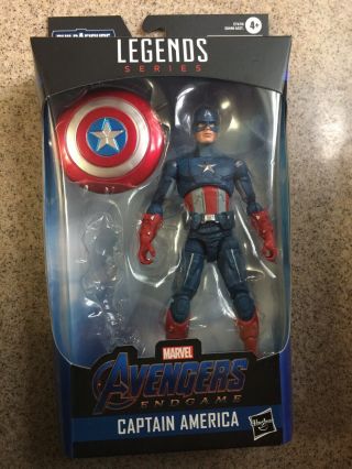 Marvel Legends 6 " Action Figure - Mcu Captain America - Bro Thor Baf Series