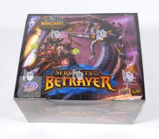 World Of Warcraft Tcg Wow Servants Of The Betrayer Booster Box 24 Packs