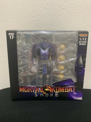 Storm Collectibles Mortal Kombat Cyborg Smoke Figure Nycc Exclusive