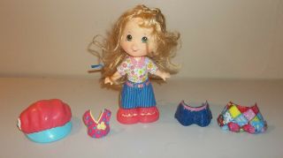 Fisher Price Snap N Style Doll With Clothing,  Hat,  Shoes