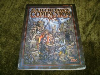 Earthdawn Companion Earthdawn Fasa 6200 Rpg Game Sourcebook Guide Book