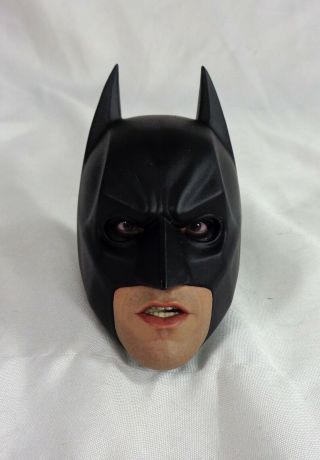 1/4 Scale Figure Hot Toys The Dark Knight Batman Head Qs001