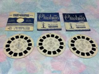 3 Vintage View - Master Reels - The Christmas Story - From 1978 - $2.  00