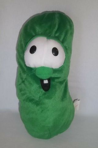 Big Ideas 13 " Plush Larry Cucumber Green Veggie Tales Large Stuffed Animal Toy