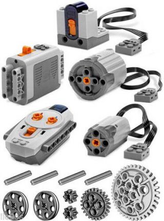 Lego Power Functions Set 2 (technic,  Motor,  Receiver,  Remote,  Control,  Xl,  Medium,  R/c)