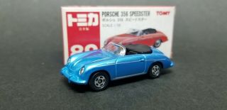 Tomica 89 Porsche 356 Speedster Metallic Blue 1:59