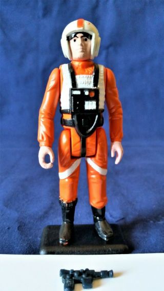 Star Wars Vintage - Pbp - Luke Skywalker X - Wing Pilot,  Blaster.  Coo 5