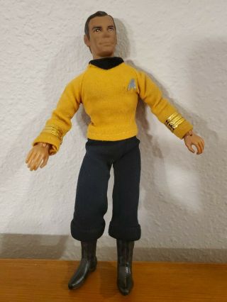 1974 Mego 8 " Star Trek Action Figure Captain Kirk Shatner