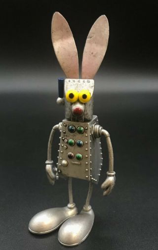 The Muppet Show Robot Rabbit Toy Action Figure 4.  5 Inch Loose