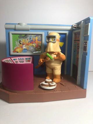 The Simpsons Nuclear Power Plant Interactive Environment Playmates Set