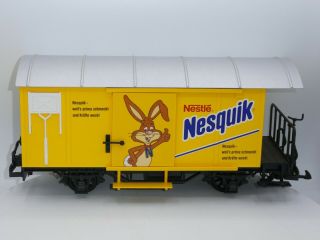 Boxed Lgb G Scale 45280 Nestle Nesquik Box Car