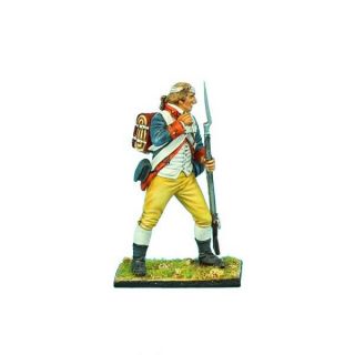 First Legion Awi064 Haslets 1st Delaware Standing Loading American Revolution