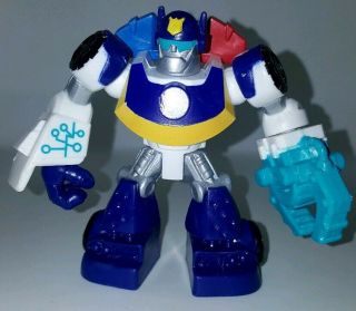 Playskool Heroes Transformers Rescue Bots Chase The Police - Bot 3.  5 "