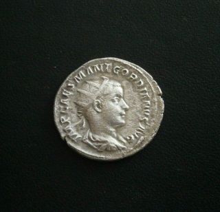 Roman Empire Gordian Iii Antoninianus Silver 4,  98gr.  22mm.