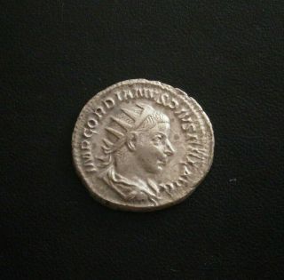 Roman Empire Gordian Iii Antoninianus Silver 3,  93gr.  22mm.