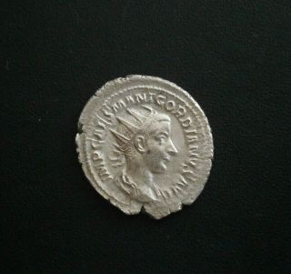 Roman Empire Gordian Iii Antoninianus Silver 5,  03gr.  24mm.