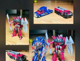 Vintage Transformers Action Figures Optimus Prime And Other Autobots Single Sell
