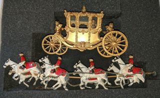 Matchbox Lesney Large Gold Coronation Coach / Queen Only Parts