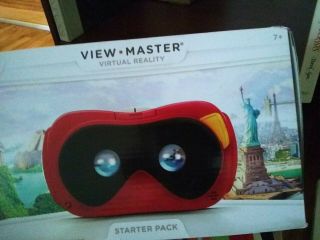 Mattel View Master 3d Vr Virtual Reality Smartphone Game Starter Pack 14768