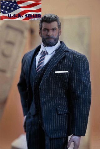 1/6 Classic Business Suit Set B For 12 " Phicen Tbl Muscular Figure M34 M35 ❶usa❶