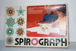 Vintage Spirograph 14210 Educational Design Drawing Toy 1980 Kenner