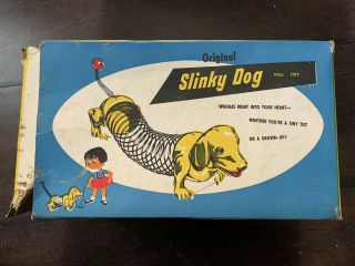 Vintage Otiginal Slinky Dog,  By James Industries