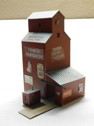 Ho Scale - Large Industrial Building Structure For Model Train Layout