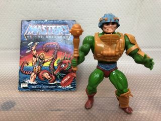 Motu,  Man - At - Arms,  Red Dot,  Masters Of The Universe,  He Man,  Mini Comic 100