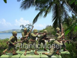 Britains 1/32 The US Marines 6 figures in 6 different poses №2 2