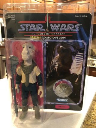 Star Wars Gentle Giant Yak Face W/ Coin Power Of The Force Jumbo Action Figure
