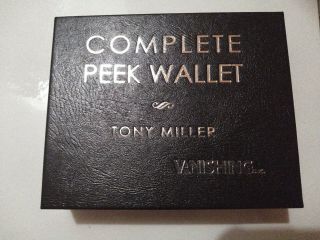 Complete Peek Wallet By Tony Miller And Vanishing Inc.  - Trick - Magic Tricks