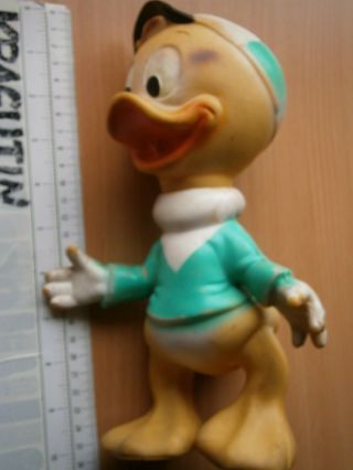 25cm Louie Huey Dewey Donald Duck Walt Disney Yugoslavia Biserka Rubber Toy Doll