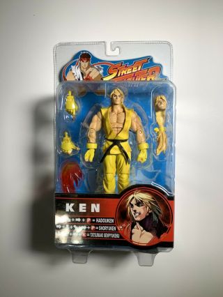 Ken Yellow Gi Variant Sota Toys Street Fighter Marvel Legends Vs Capcom Nib