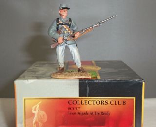 Conte Collectibles Collectors Club Ccc7 Confederate Texas Brigade At The Ready