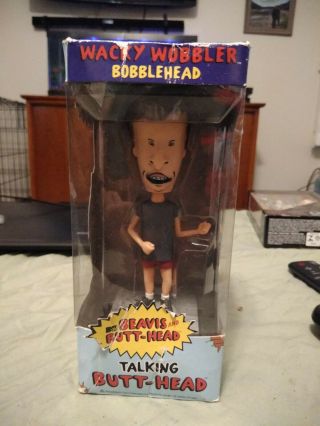 Funko Wacky Wobblers Beavis And Butthead Series Talking Butt - Head Figure