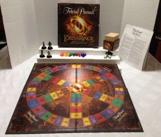 Trivial Pursuit Lord Of The Rings Movie Trilogy Collectors Edition 2003