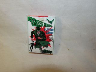 Vintage Abc Tv Show The Green Hornet Playing Cards In Package