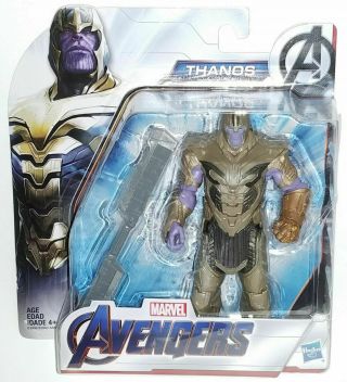 Marvel Avengers 4 Endgame 6 " Inch Thanos Deluxe Action Figure Nib
