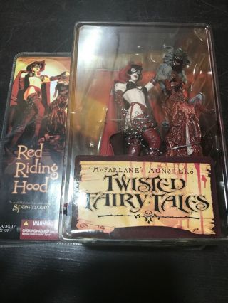 Mcfarlane Monsters Twisted Fairy Tales Red Riding Hood Action Figure 2005