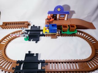 Paw Patrol Adventure Bay Railway Train Track Set / Incomplete