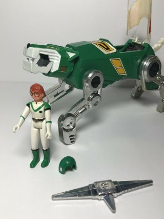 1984 World Events Voltron Green Lion Vintage Collectible Vtg Wep