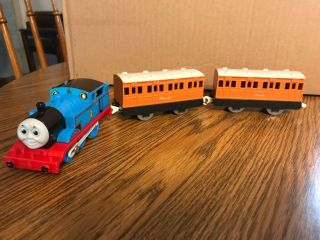 Thomas And Friends Trackmaster Motorized Thomas Annie & Clarabel Train