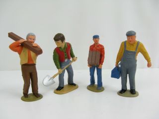 Lgb 5143 G - Scale Worker Figures Set,  Set 1
