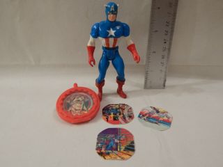 Marvel Vintage Secret Wars Captain America Loose Complete Decent Paint