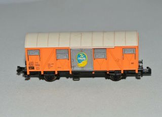 N Scale Fleischmann 2470 Orange Chiquita Banana Db 132 Covered Freight Box Car